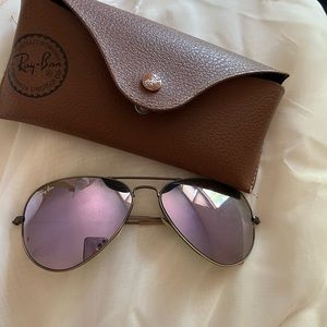 Lilac Classic Ray-Ban Aviators